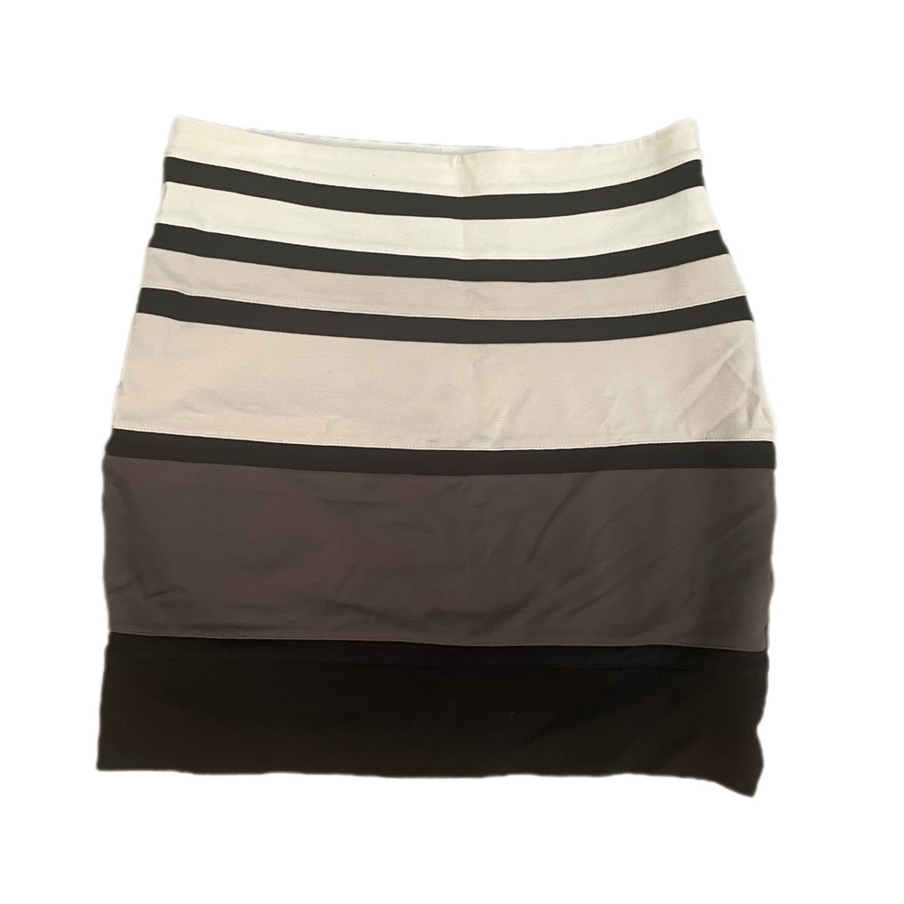 Express color block skirt